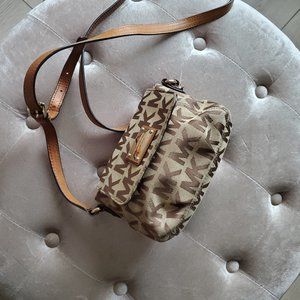 MICHAEL MICHAEL KORS monogram mini crossbody bag